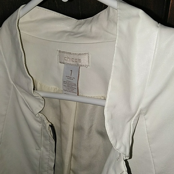 Chicos short leather type jacket - Picture 2 of 3